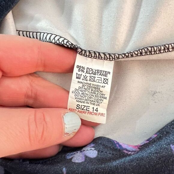 Rokoko velvet short sleeve mock neck velvet butterfly bodycon mini dress size 10 - Picture 8 of 9